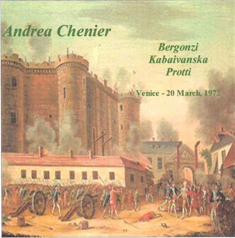 Cover of Andrea Chenier